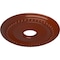Ekena Millwork Classic Ceiling Medallion (Fits Canopies up to 12 3/4"), 18 5/8"OD 4"ID x 1 1/8"P, Firebrick CM19CLFIF - alternate 2
